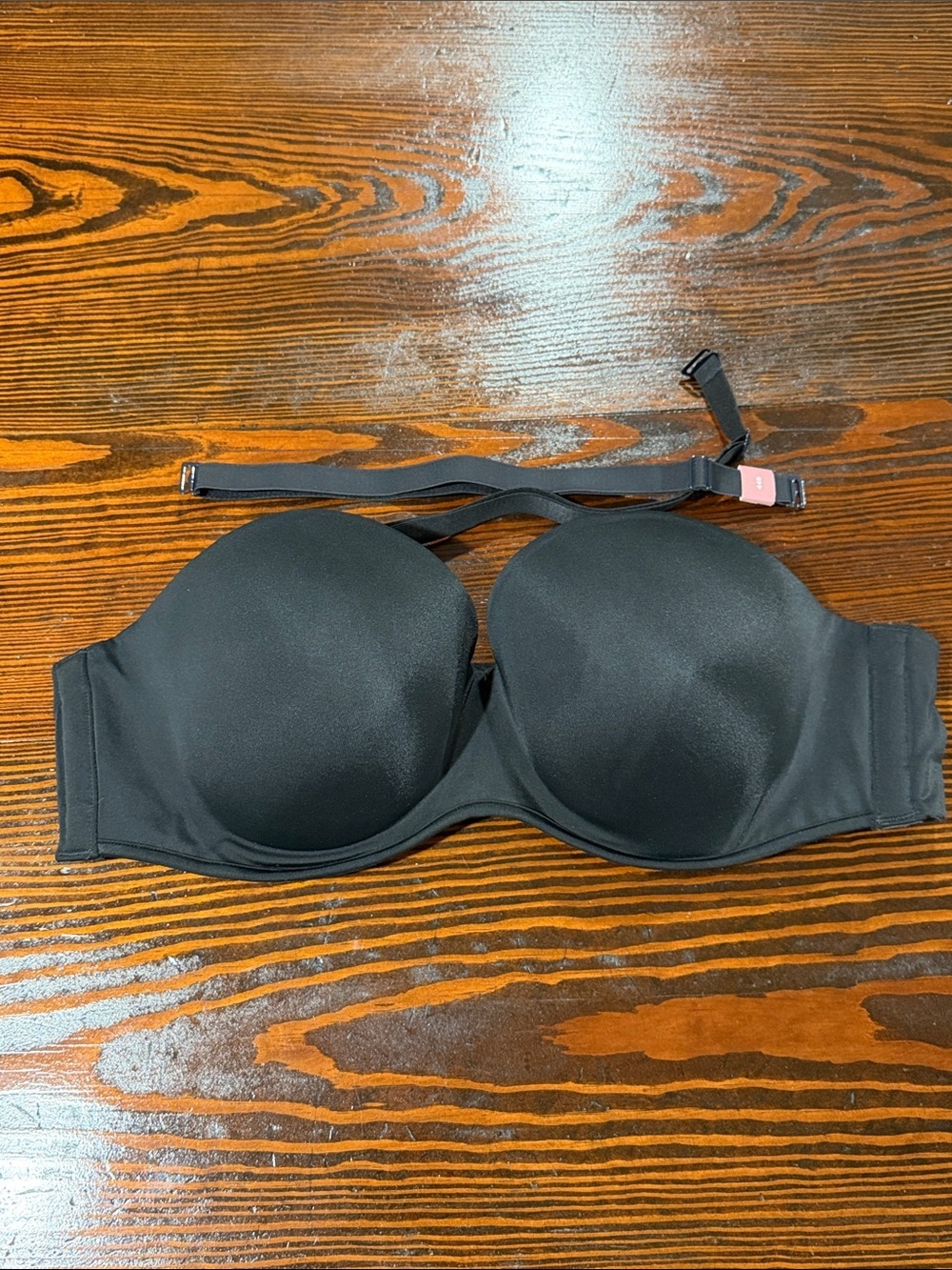 Cacique Black Convertible Molded Bra 44b